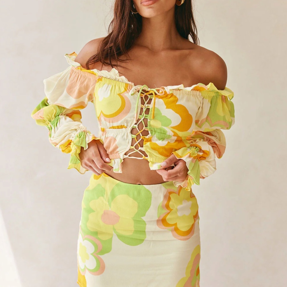 Sabo Blaire Top Retro Bloom